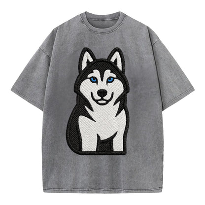 husky-blue-eyes-piercing-gaze Hat