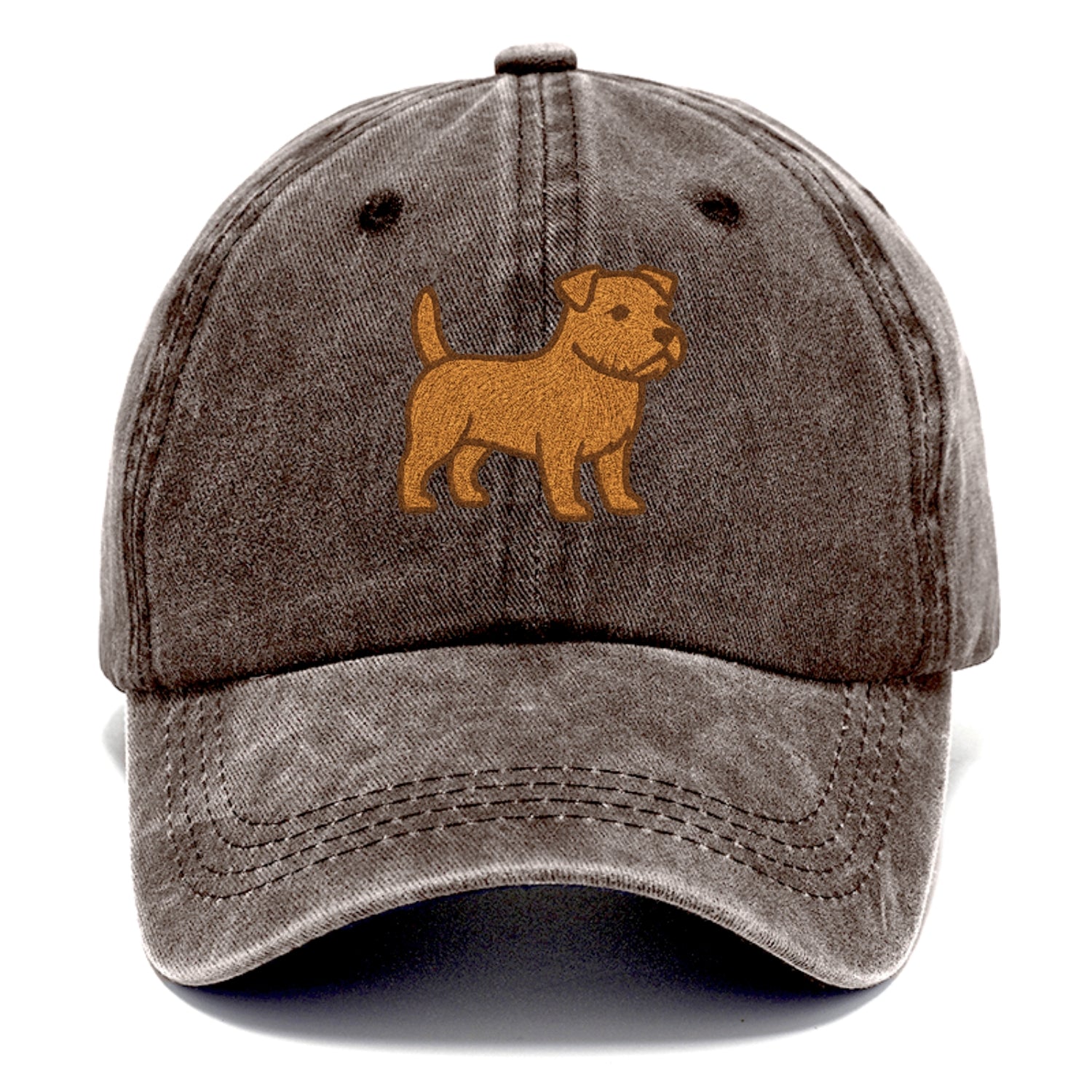 Norfolk Terrier Red Colored Pose Hat
