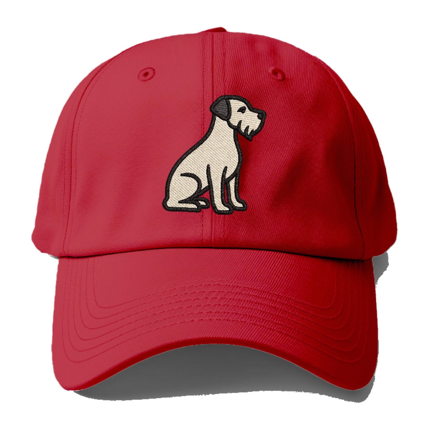 Cesky Terrier Gray Design Hat