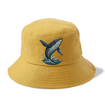 whale ocean waves Hat