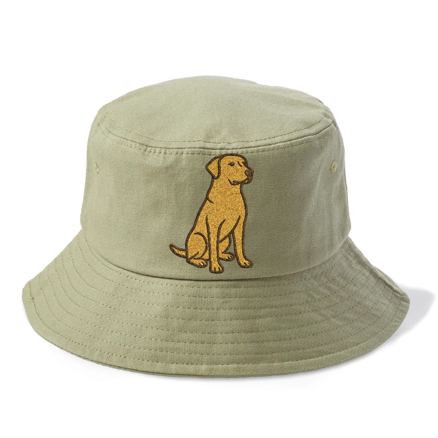 Labrador Retriever Yellow Lab Sitting Pose Hat