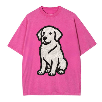 golden-retriever-curious-charm Hat