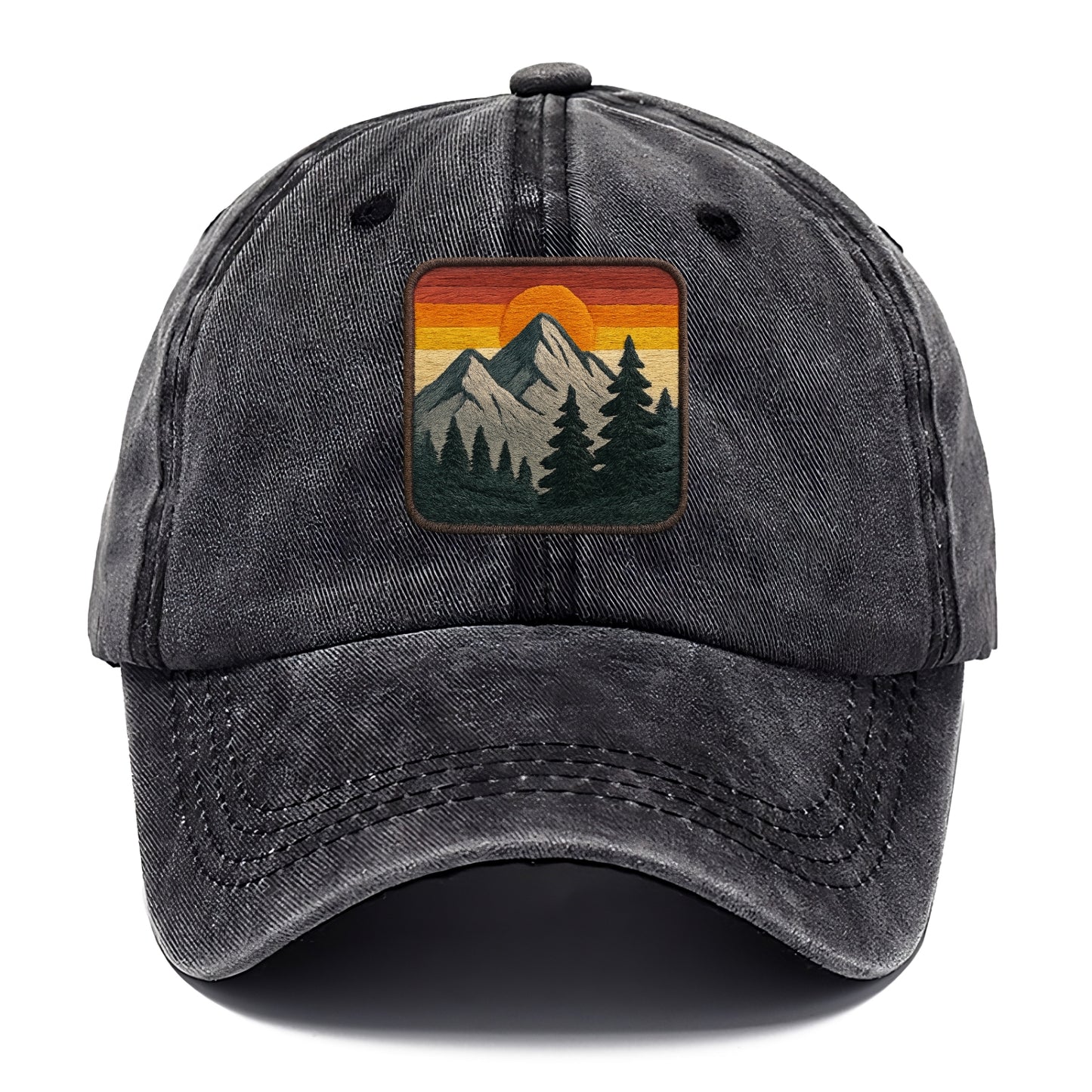 mountain sunset hues Hat