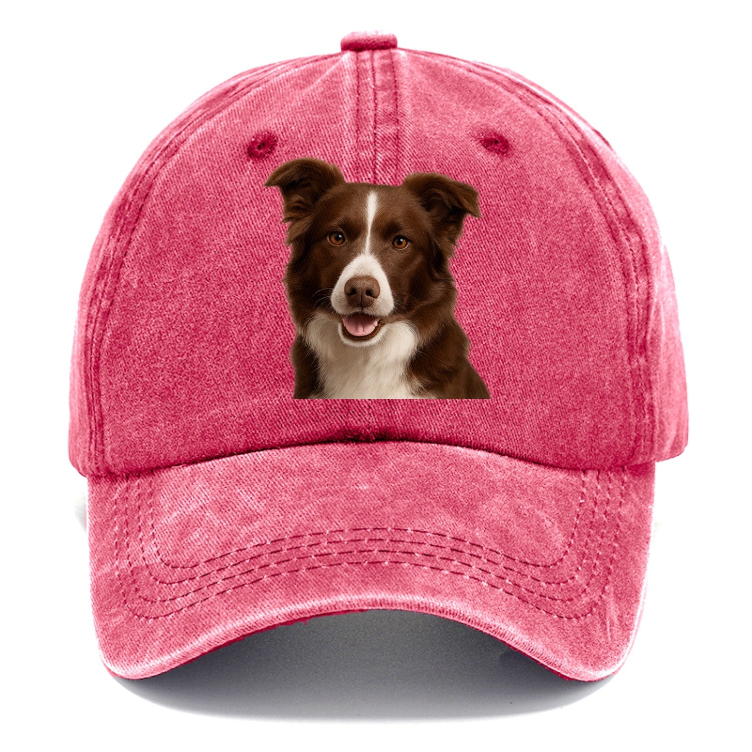chocolate border collie: sweet & smart devotion Hat