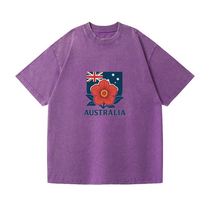 Australian Patriotic Floral Hat