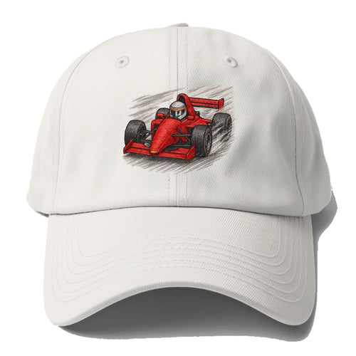 Roaring Red Velocity Baseball Cap For Big Heads