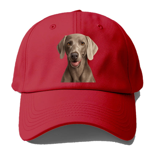 Weimaraner Portrait Design Baseball Cap