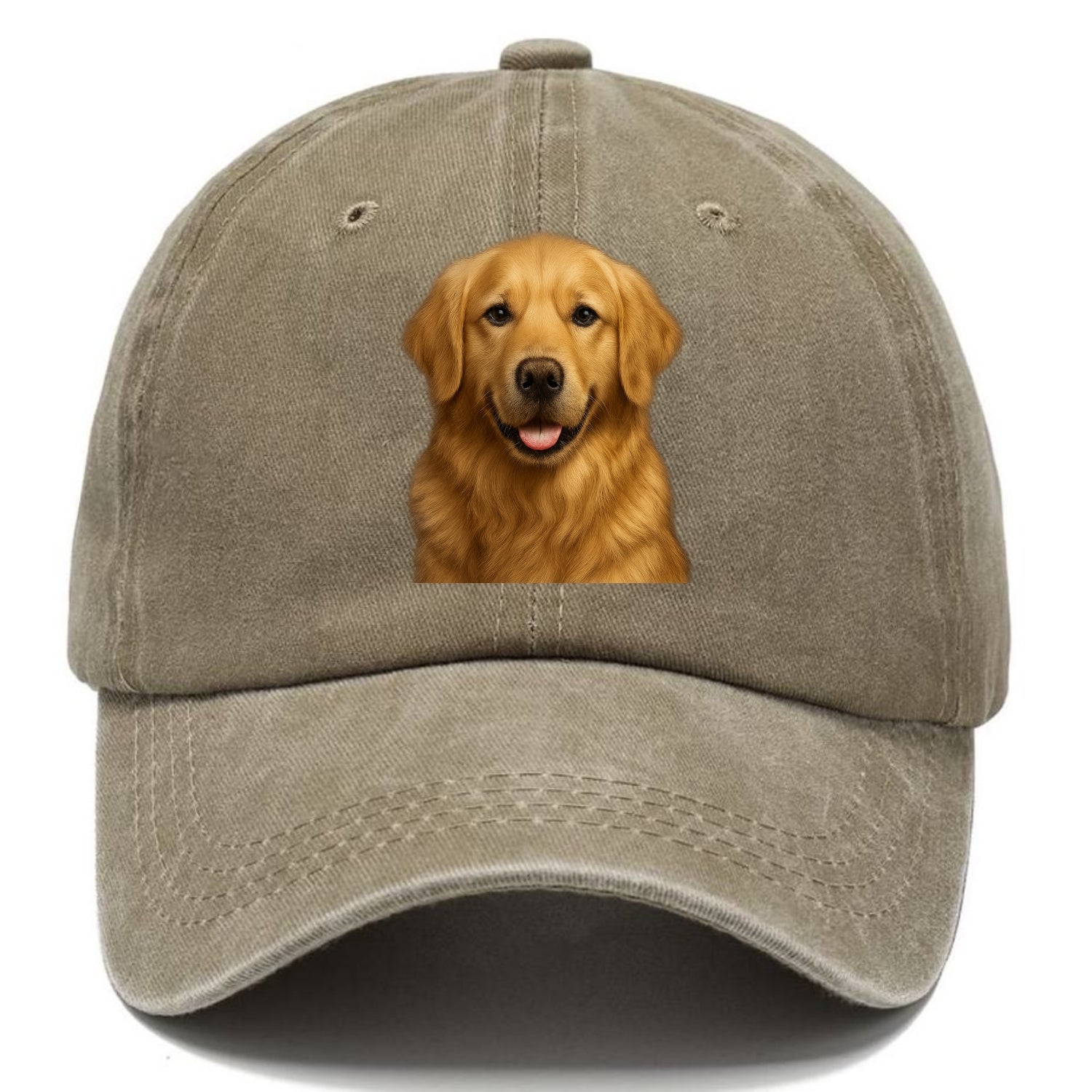 Golden Retriever Portrait Hat