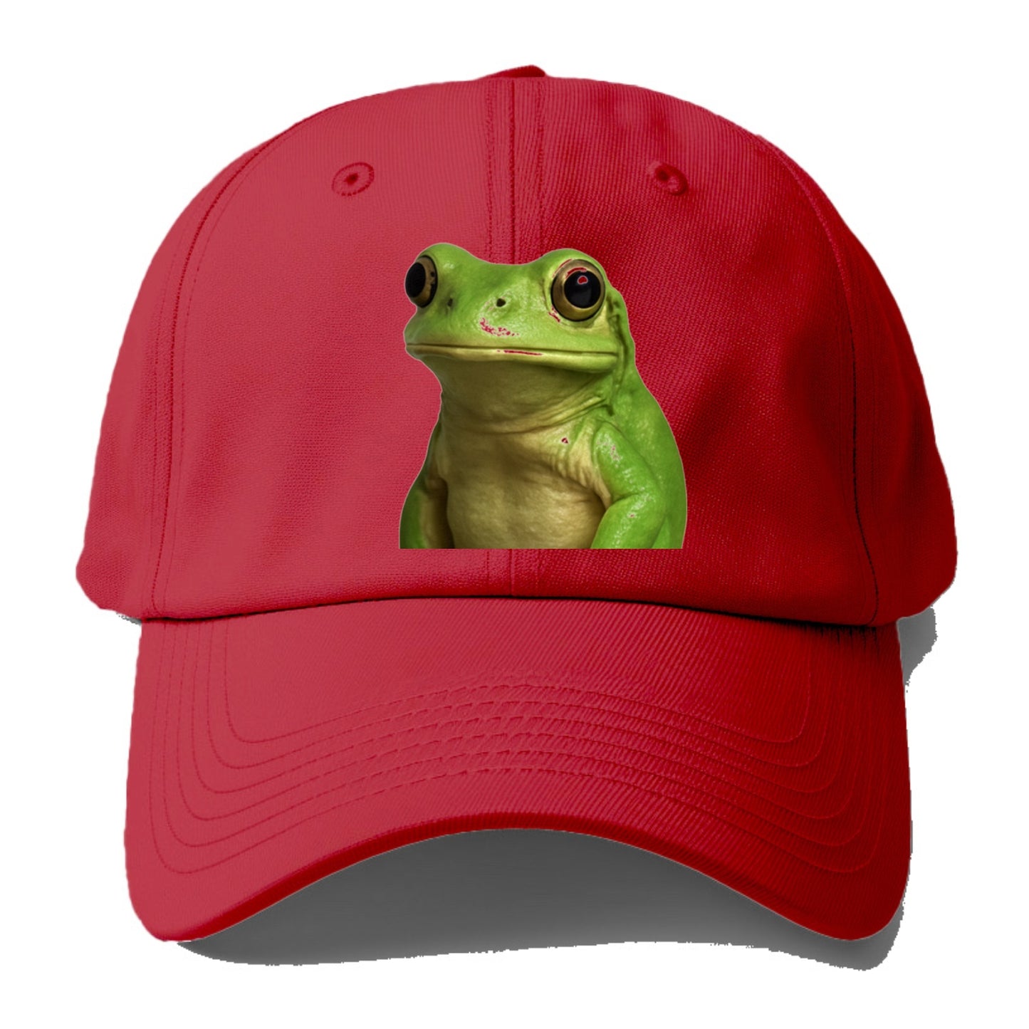 frog portrait design Hat