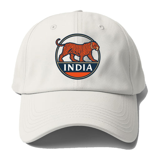 Indian Tiger Heritage Logo Baseball Cap For Big Heads