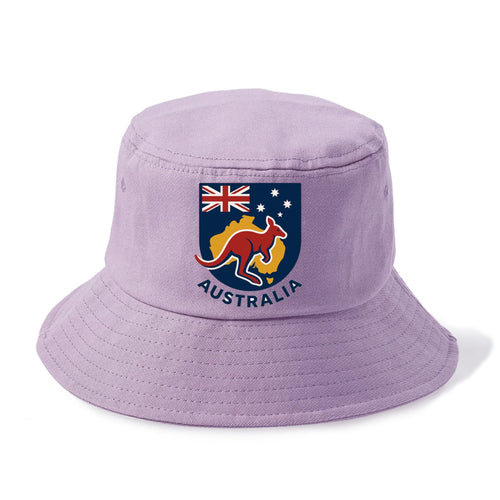 Australian Travel Emblem Bucket Hat