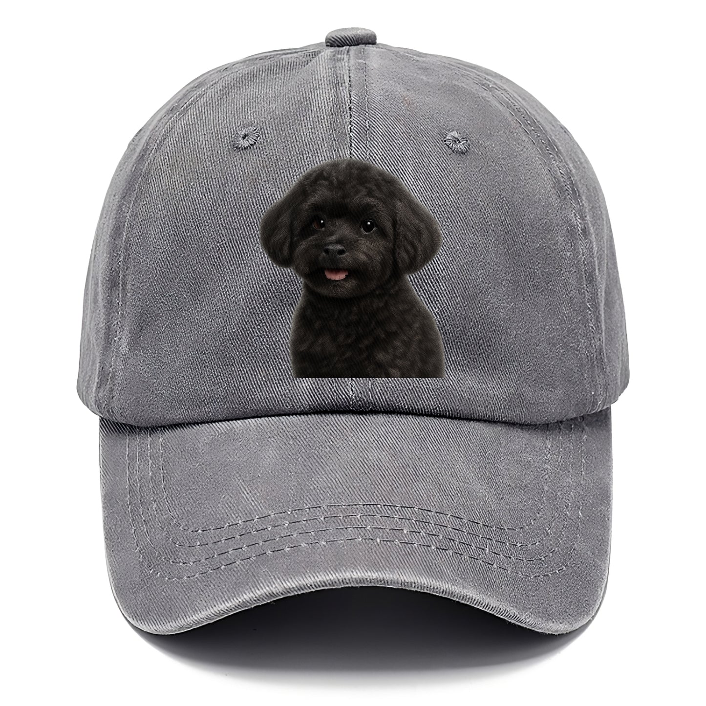 black maltipoo portrait design Hat