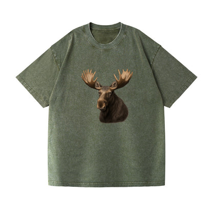 moose portrait design Hat