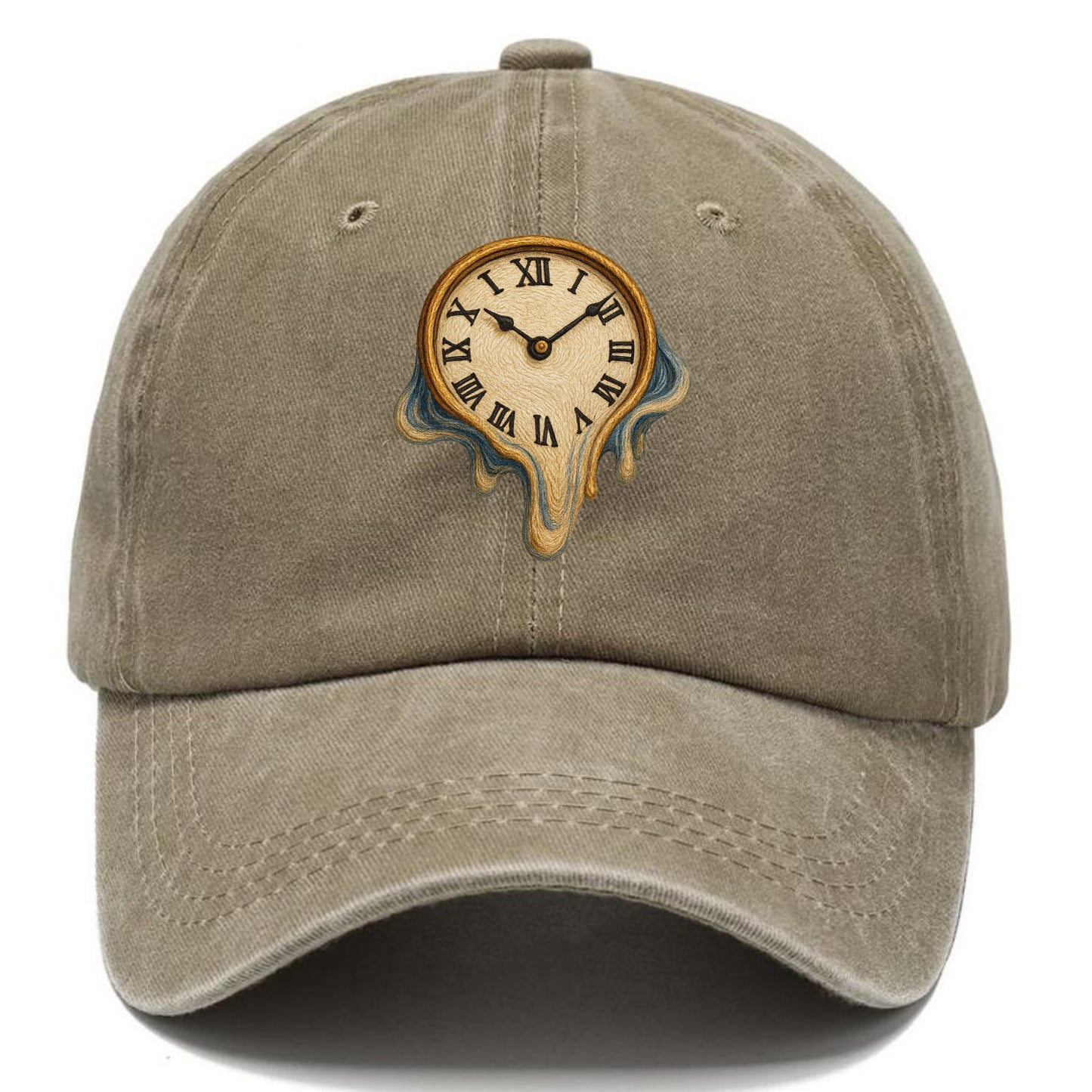 melting clock surreal Hat