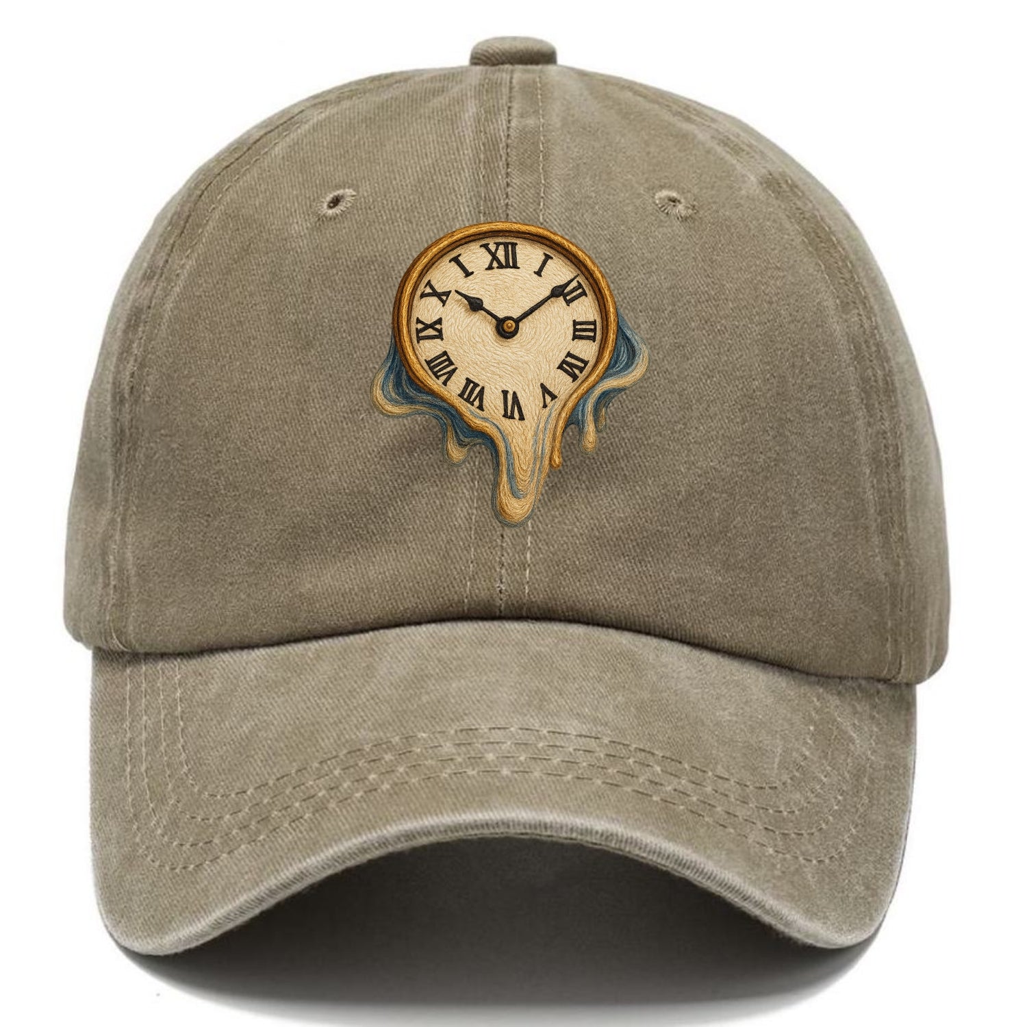 melting clock surreal Hat
