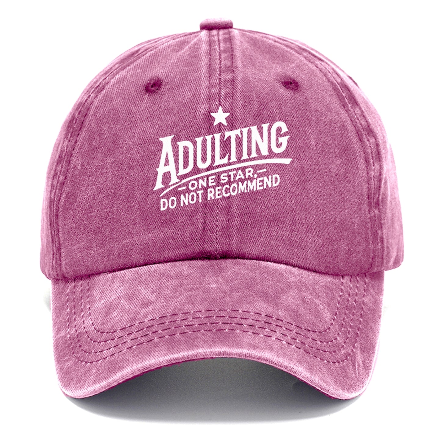 adulting one star do not recommend Hat