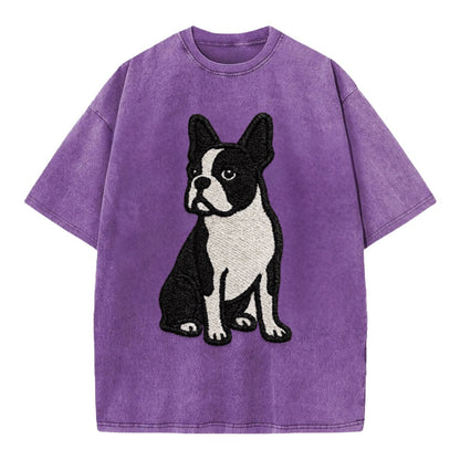 boston-terrier-black-white-tuxedo-charming-companion Hat