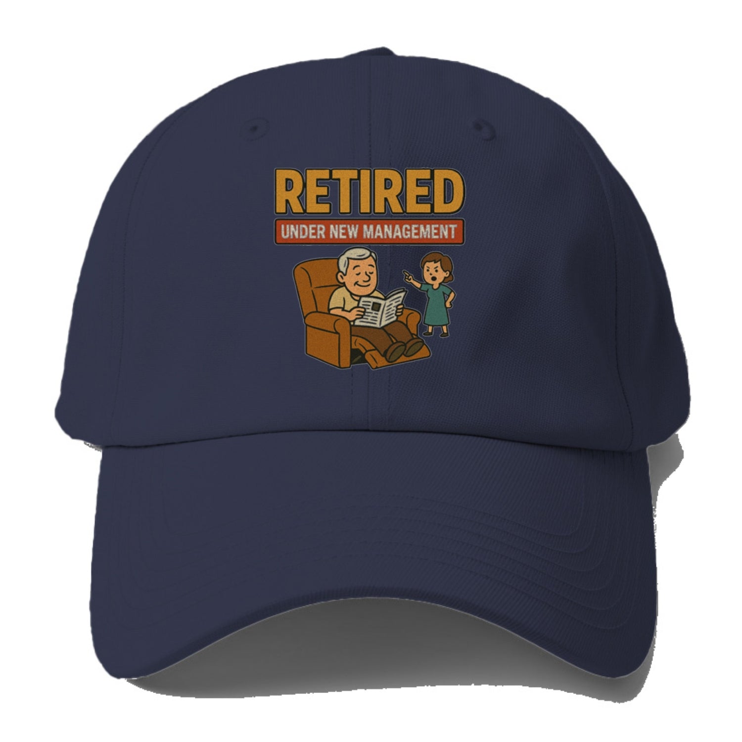 retired under new management Hat