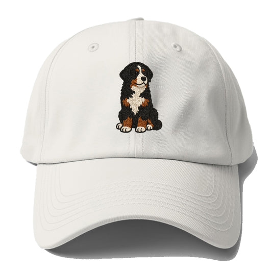 bernedoodle-tricolor-curly-playful-charm Hat