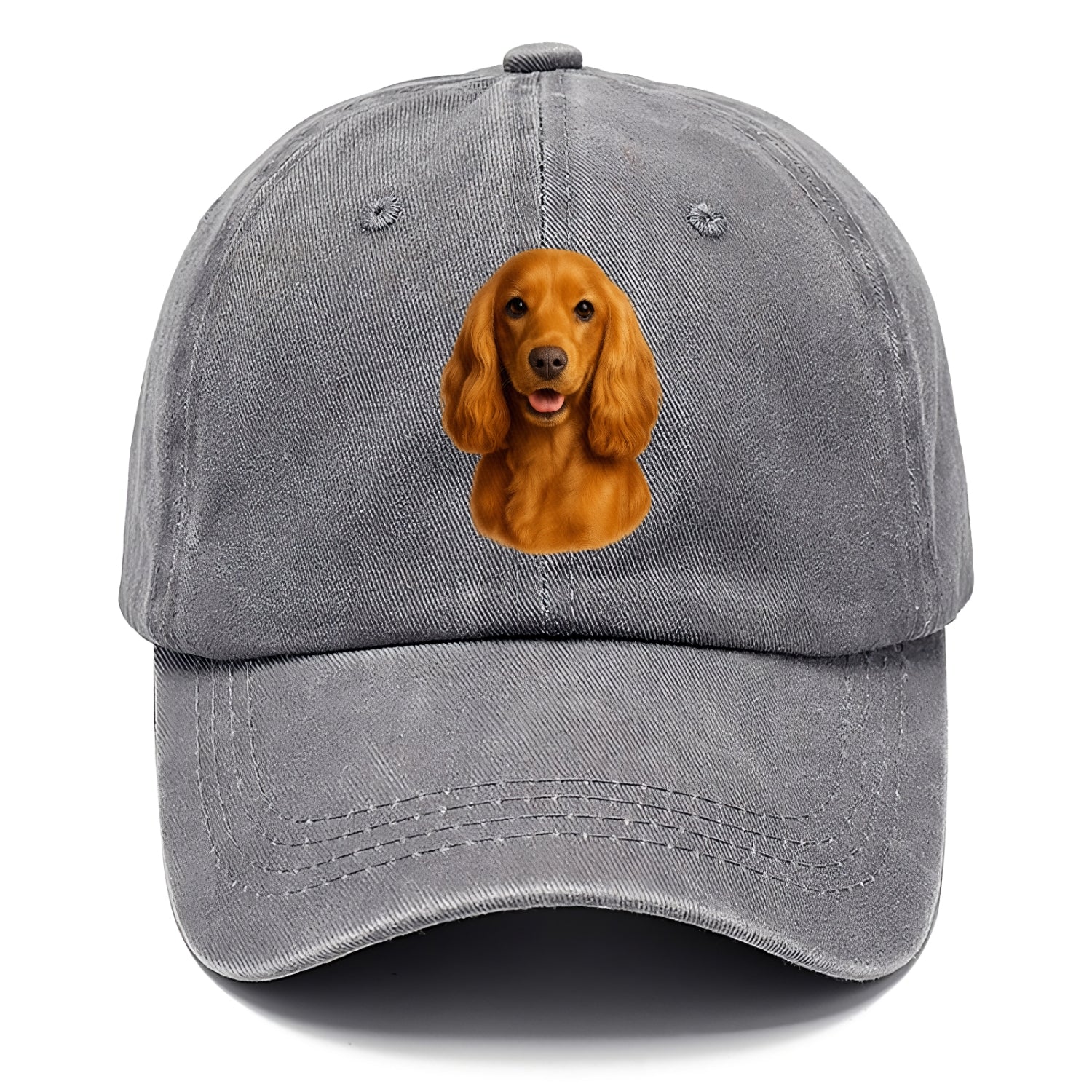 cocker spaniel portrait design Hat