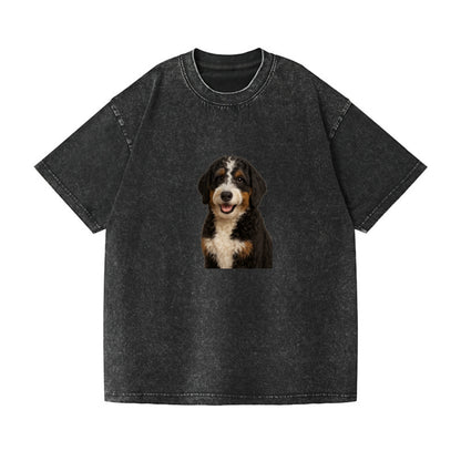 bernedoodle portrait design Hat