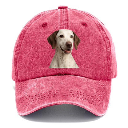 white german shorthaired pointer portrait design Hat