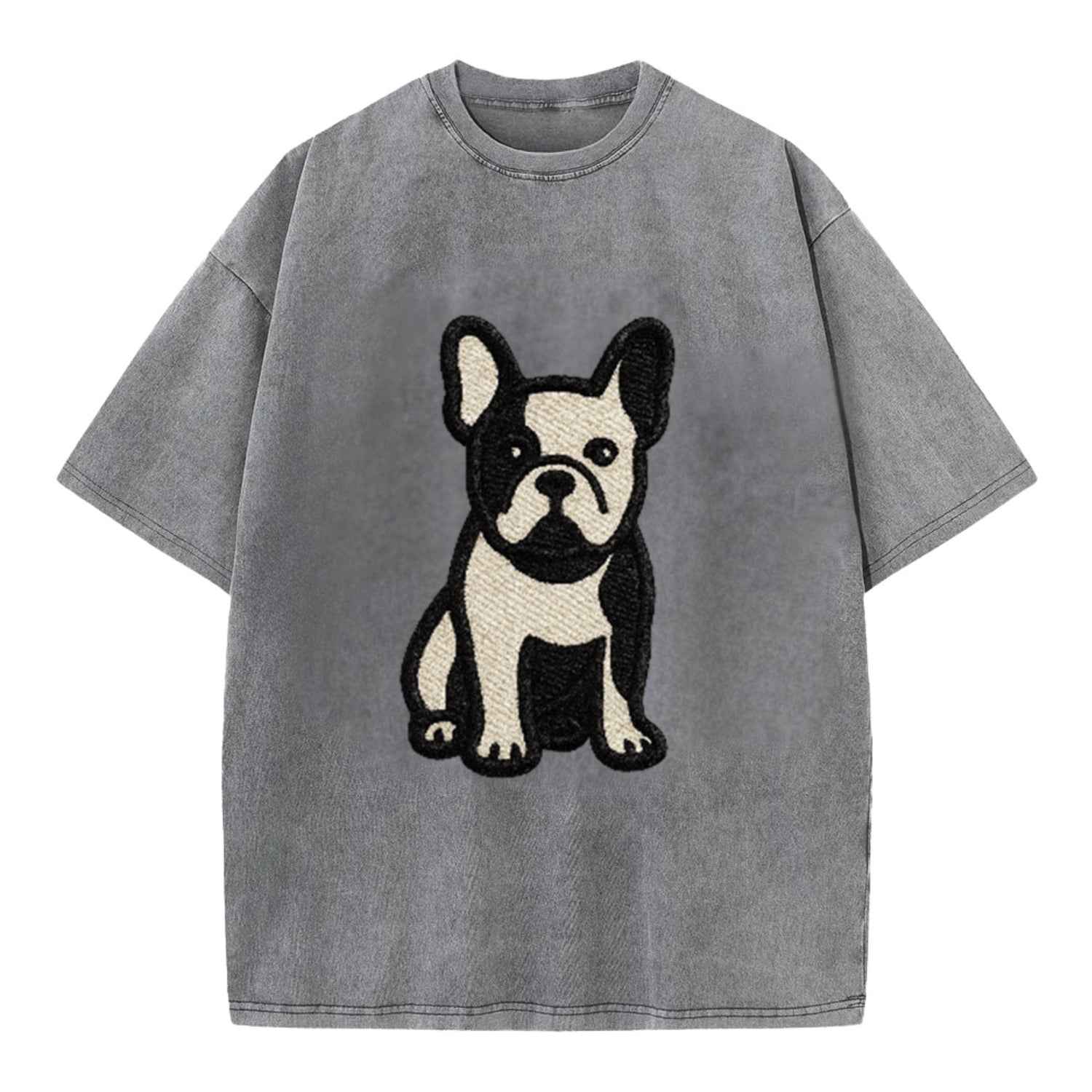 French Bulldog Black And White Tuxedo Pose Hat