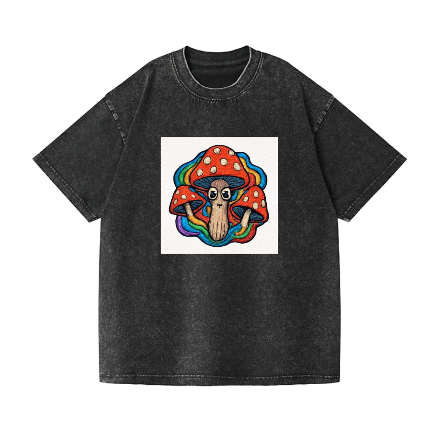 trippy mushrooms with psychedelic aura Hat