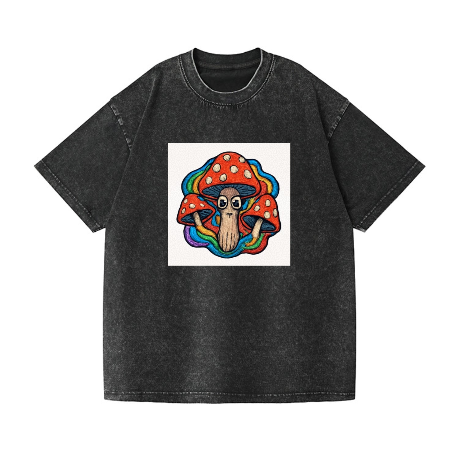 trippy mushrooms with psychedelic aura Hat