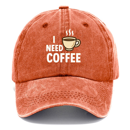 coffee i need Hat