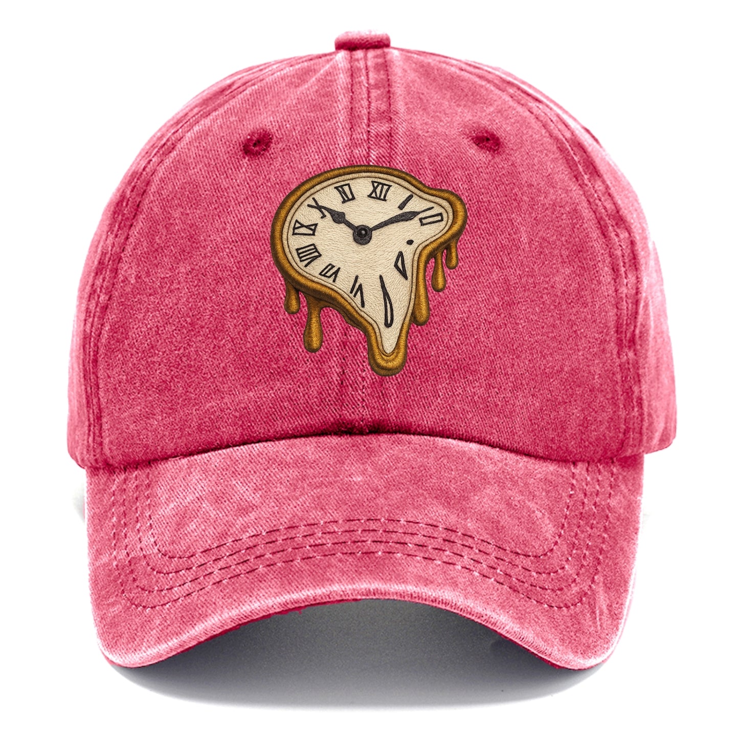 melting clock surreal time distortion Hat