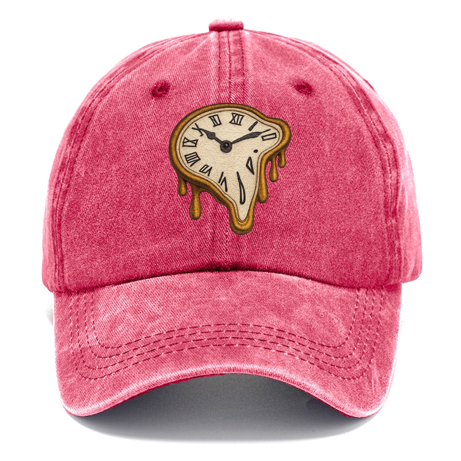 melting clock surreal time distortion Hat