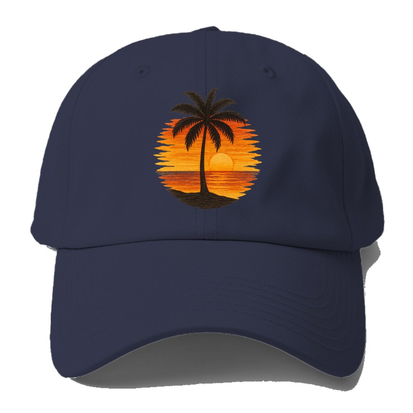 sunset palms paradise Hat
