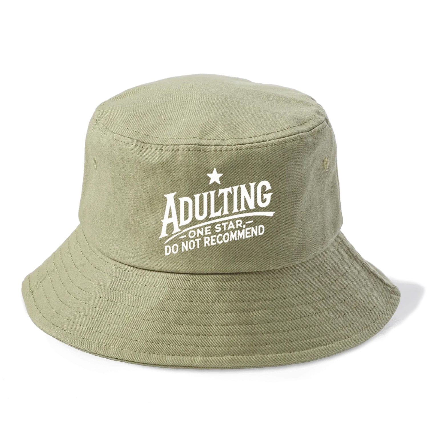 adulting one star do not recommend Hat