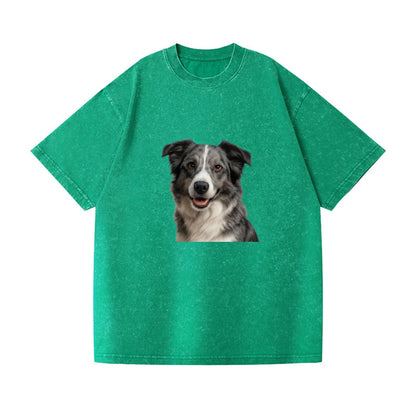 blue merle border collie agile mind Hat