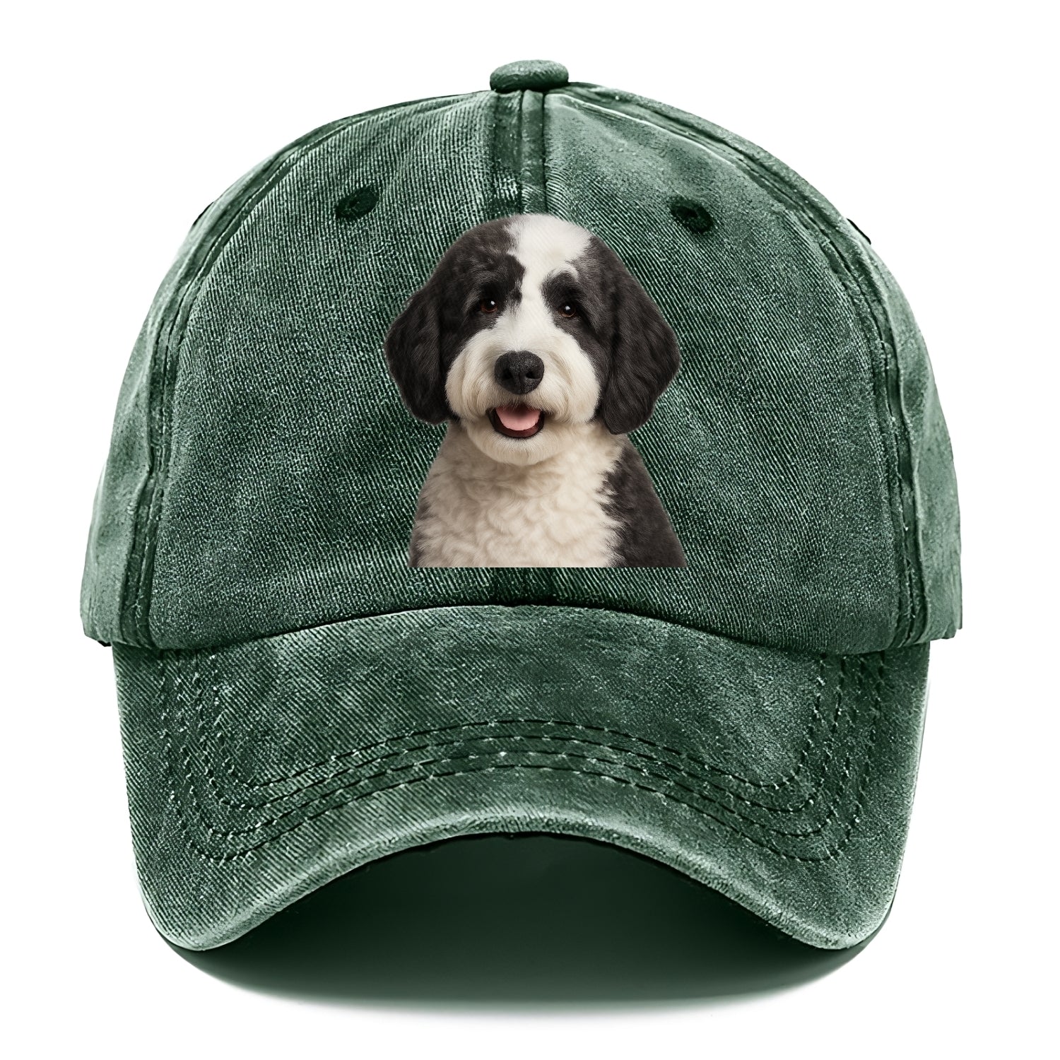 sheepadoodle portrait design Hat
