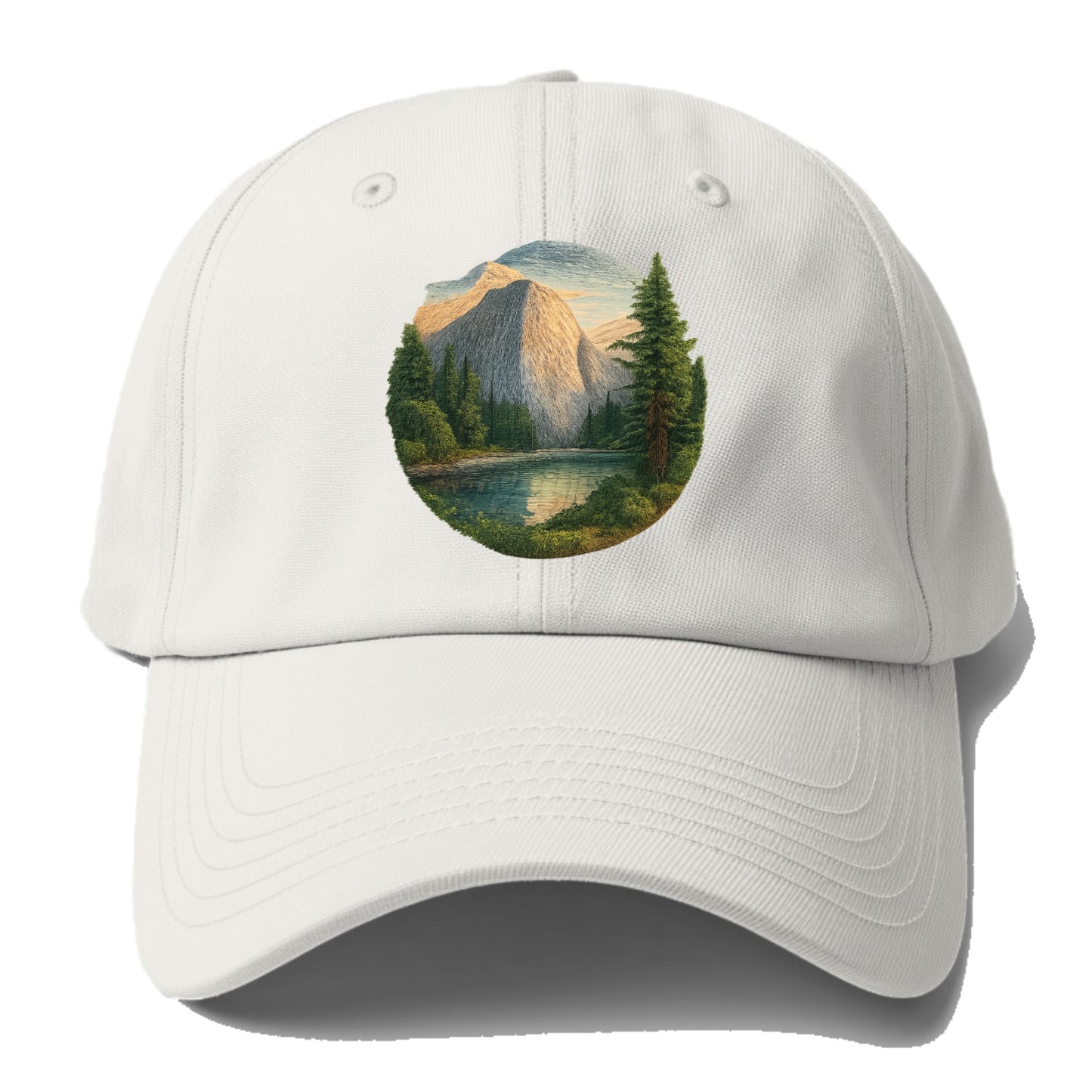 mountain lake serenity Hat