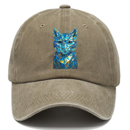 crystal prism portrait design Hat