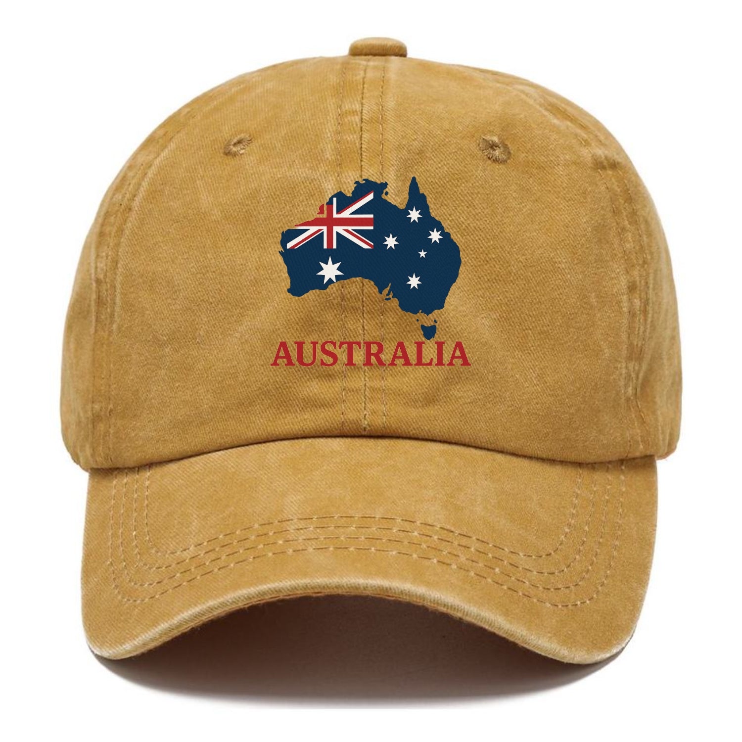 Australian Map and Flag Hat