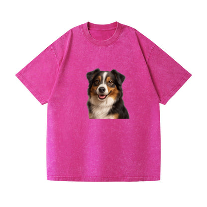 mini australian shepherd portrait design Hat