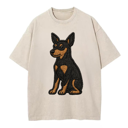 miniature-pinscher-black-tan-regal-poise Hat