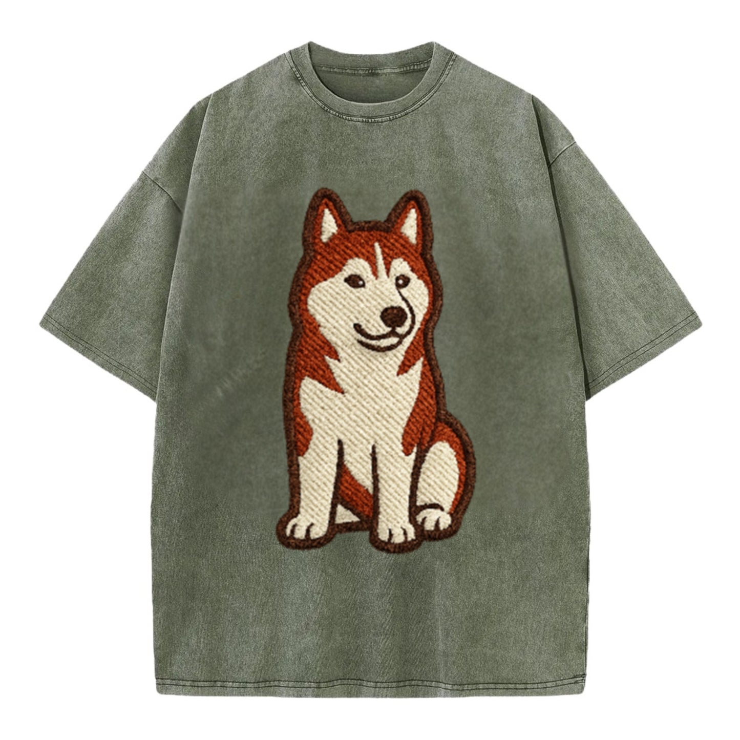 siberian-husky-red-white-loyal-spirit Hat