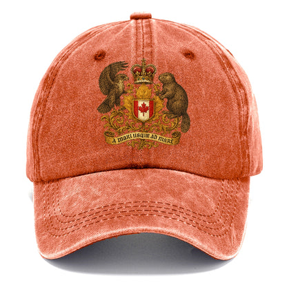 canada heritage maple badge Hat