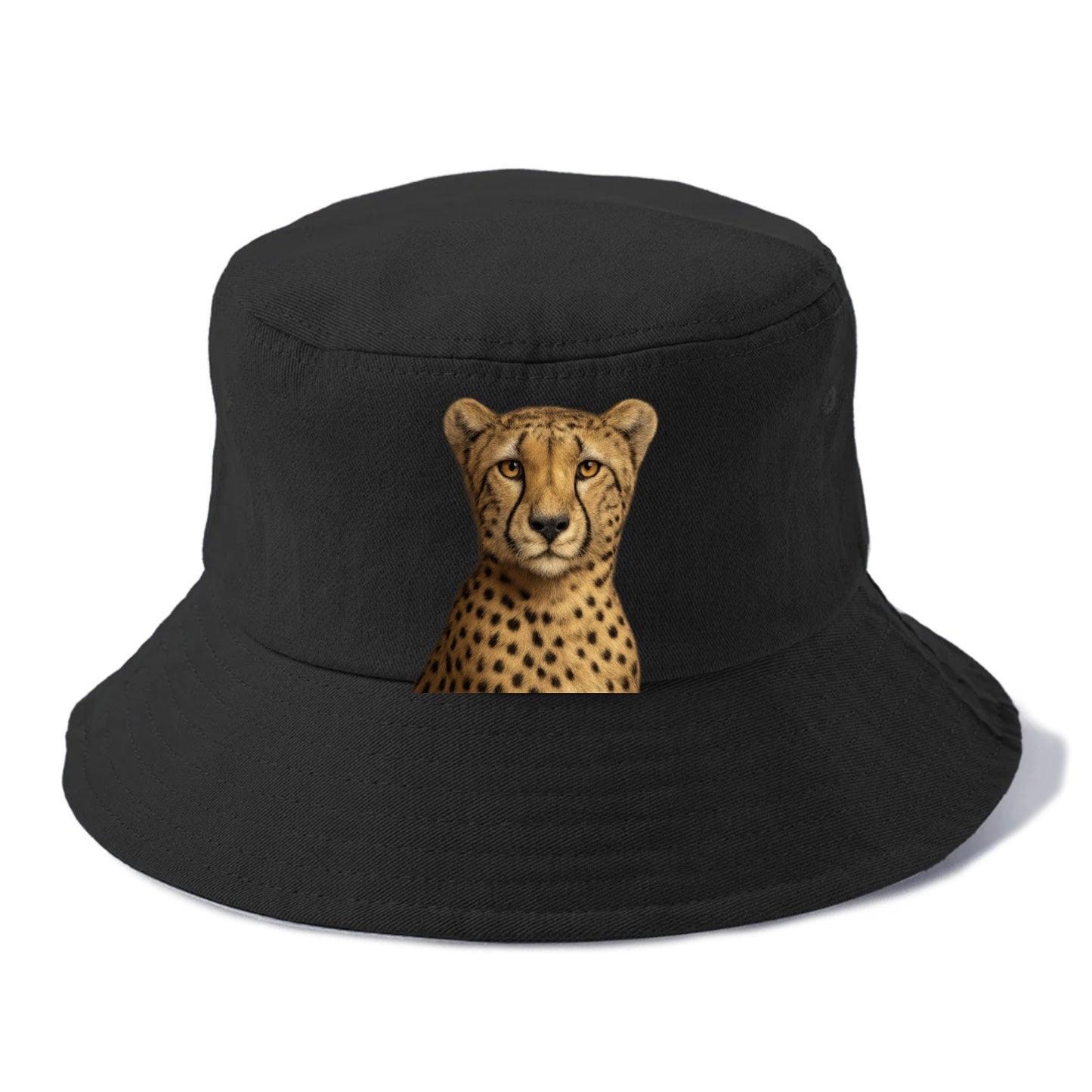 cheetah portrait design Hat