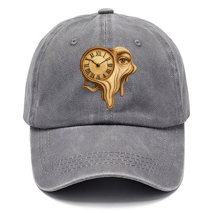 melting clock eye Hat