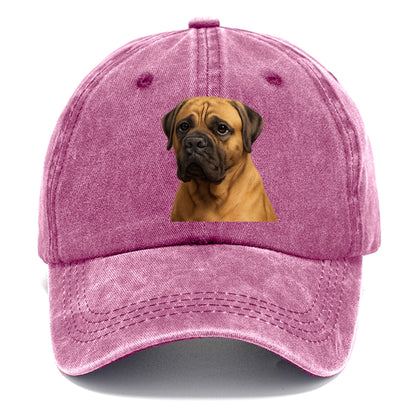 mastiff portrait design Hat