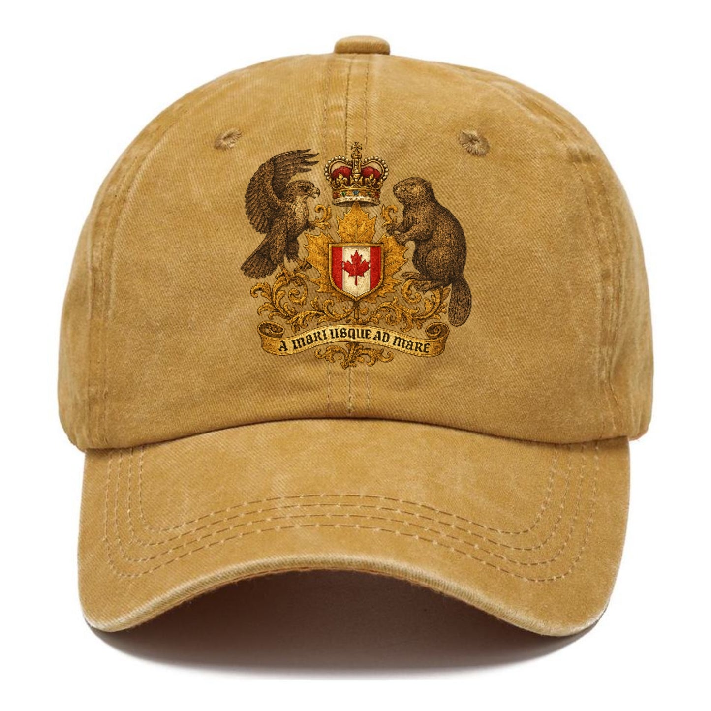 canada heritage maple badge Hat