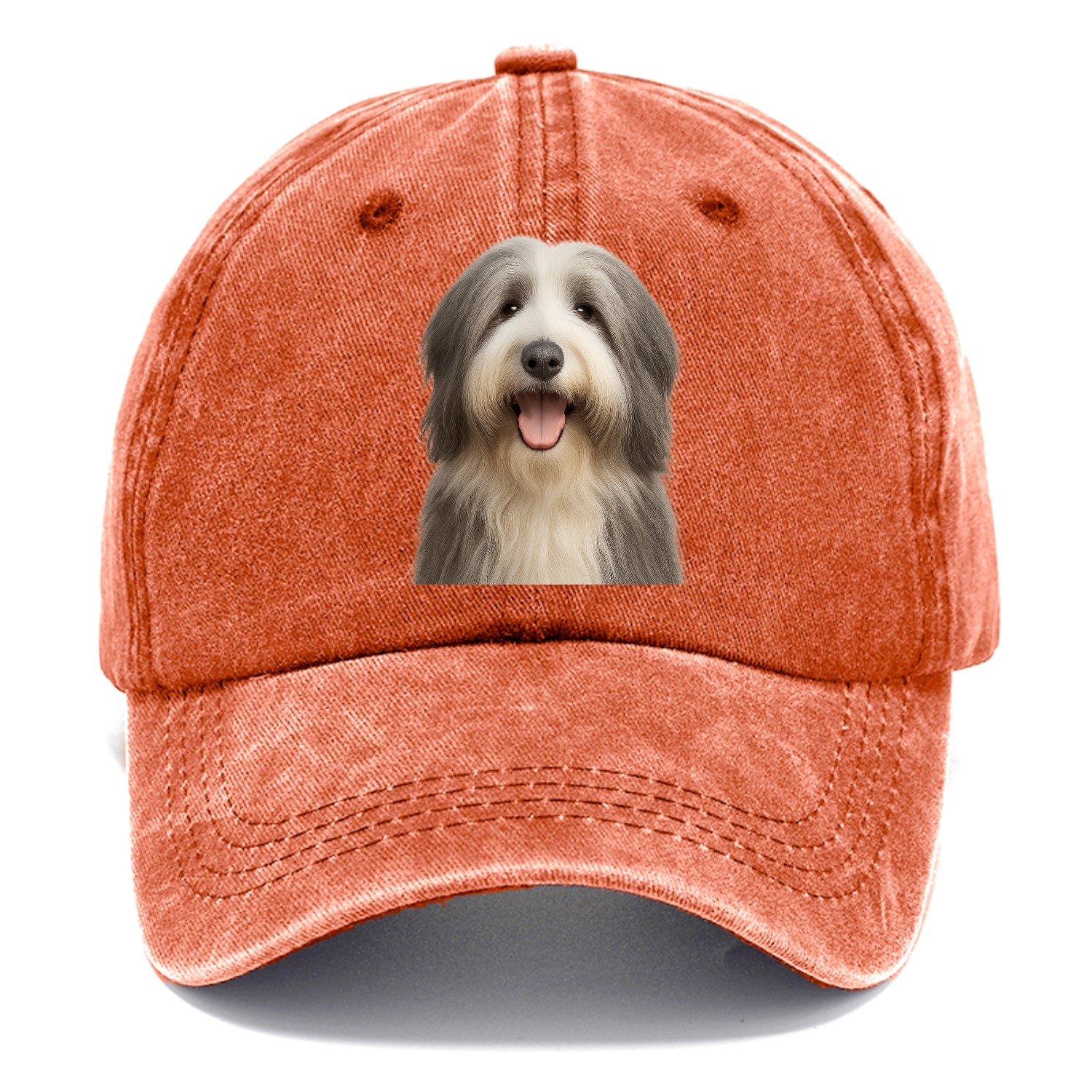 bearded collie: whimsical wanderer Hat