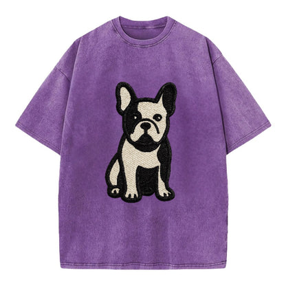 French Bulldog Black And White Tuxedo Pose Hat