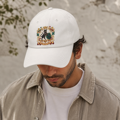 No Rules Cat Baseball Cap – editorial product image